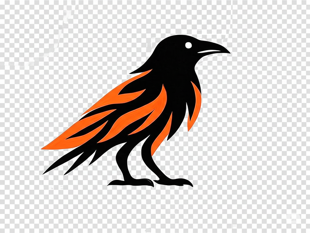 Burning Crow Logo